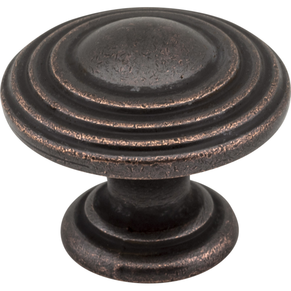 Jeffrey Alexander by Hardware Resources 137DMAC 1-1/4"  Diameter Ring Cabinet Knob. Packaged with one 8/32" 