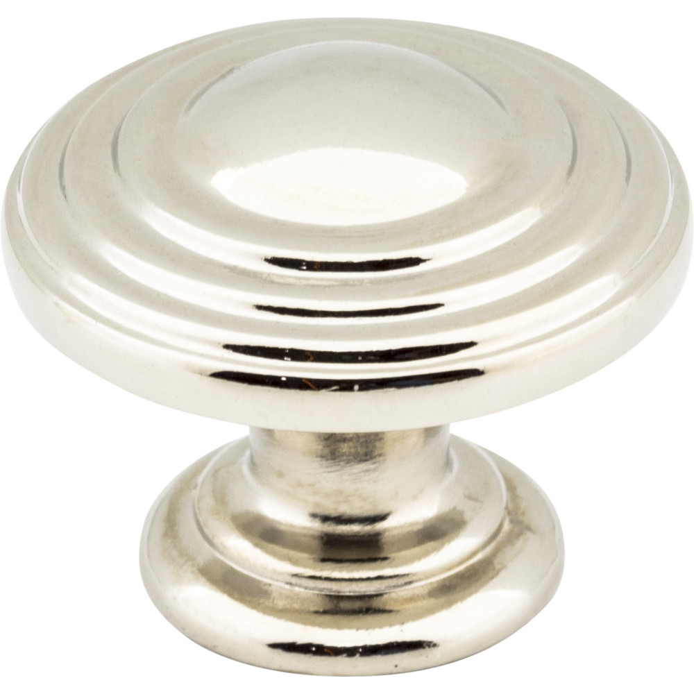 Jeffrey Alexander by Hardware Resources 137NI 1-1/4"  Diameter Ring Cabinet Knob. Packaged with one 8/32" 