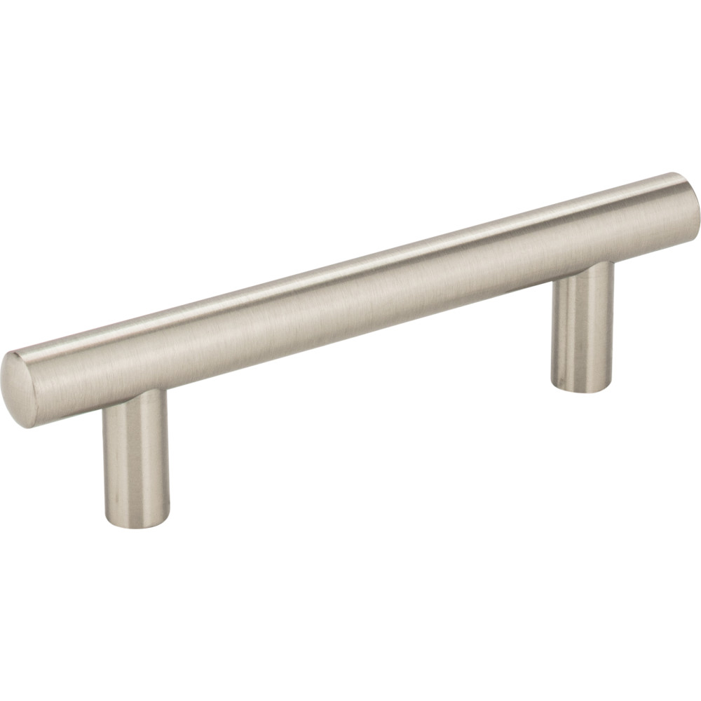 Jeffrey Alexander by Hardware Resources 146SN 146mm OL Pull 96mm CC with 2 screws Finish:  Satin Nickel  P