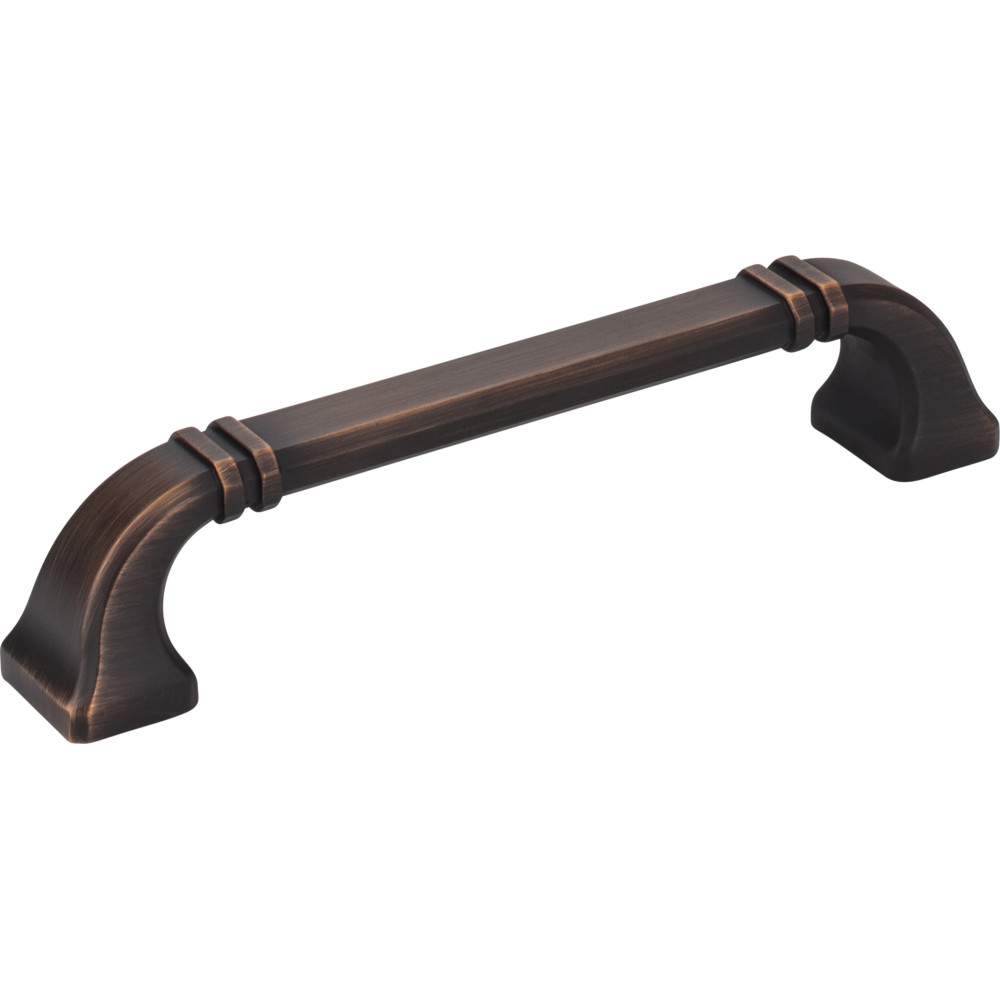 Hardware Resources 165-128DBAC Zinc Die Cast Cabinet Pull in Brushed Oil Rubbed Bronze