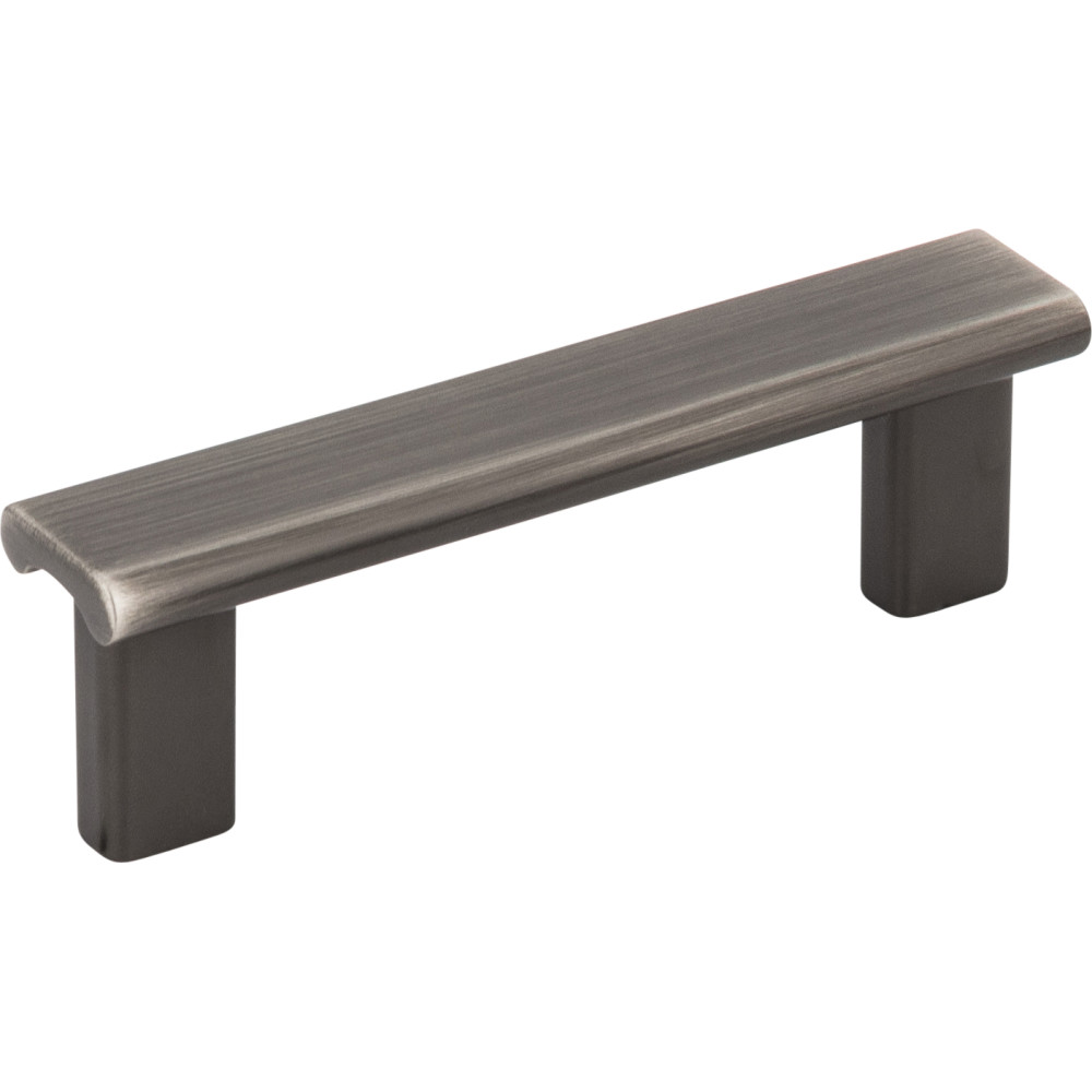 Hardware Resources 183-3BNBDL 3-3/4" Overall Length Cabinet Pull in Brushed Pewter
