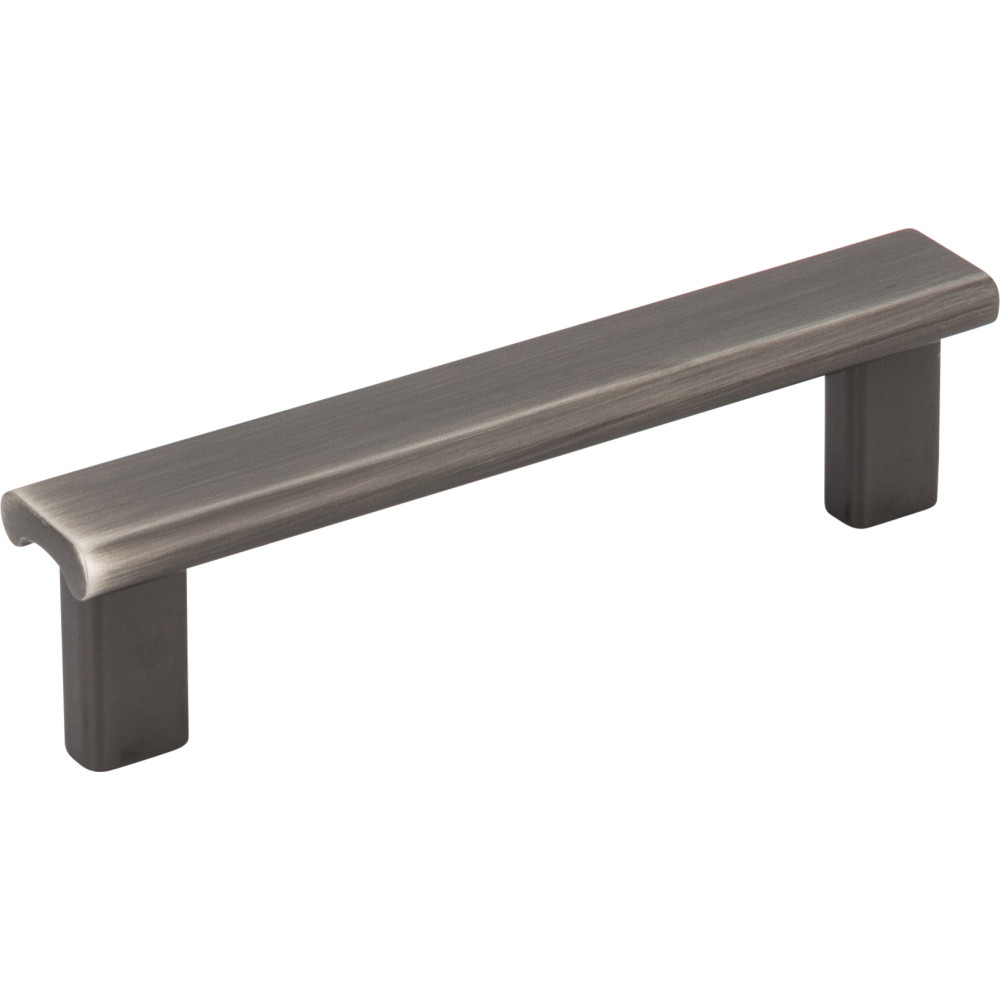 Hardware Resources 183-96BNBDL 4-1/2" Overall Length Cabinet Pull in Brushed Pewter