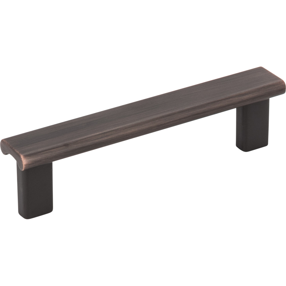 Hardware Resources 183-96DBAC 4-1/2" Overall Length Cabinet Pull in Brushed Oil Rubbed Bronze