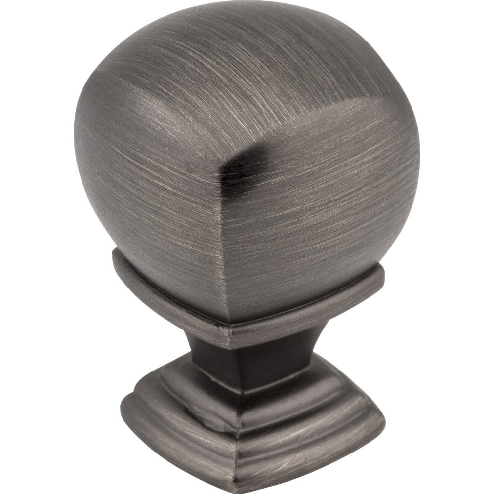Jeffrey Alexander by Hardware Resources 188BNBDL 7/8" Overall Length Cabinet Knob.  Packaged with one 8/32" x