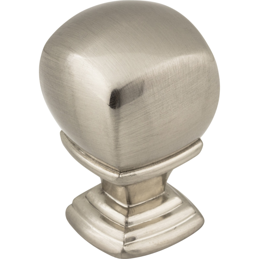 Jeffrey Alexander by Hardware Resources 188SN 7/8" Overall Length Cabinet Knob.  Packaged with one 8/32" x