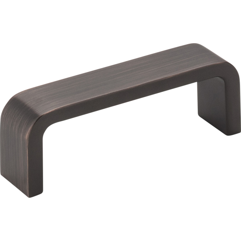 Elements by Hardware Resources 193-3DBAC 3-1/4" Overall Length Zinc Die Cast  Cabinet Pull.          