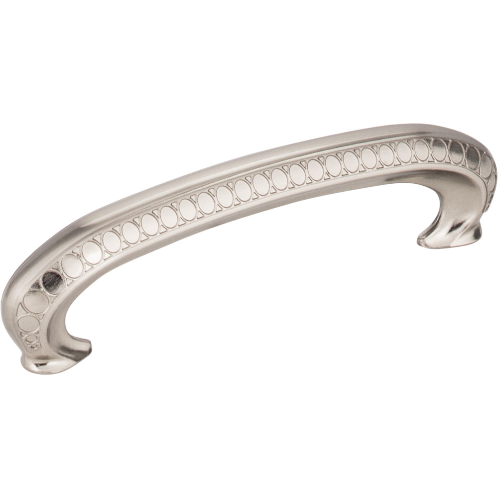 Jeffrey Alexander by Hardware Resources 1977SN 4-9/16" Overall Length Art Deco Cabinet (Drawer) Pull. Holes