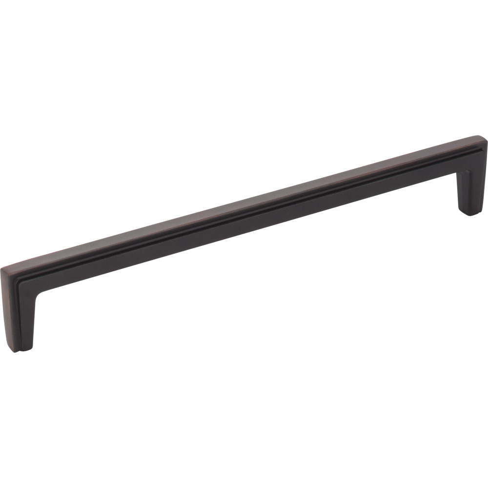 Jeffrey Alexander by Hardware Resources 259-192DBAC 8" Overall Length Zinc Die Cast  Cabinet Pull.  Holes are 19