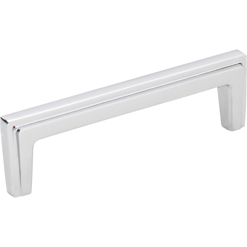 Jeffrey Alexander by Hardware Resources 259-96PC 4-3/16" Overall Length Zinc Die Cast Cabinet Pull.  Holes ar