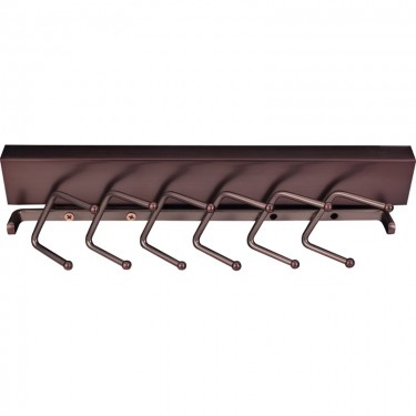 Hardware resources 295T-DBAC Sliding Tie Rack in Brushed Oil Rubbed Bronze