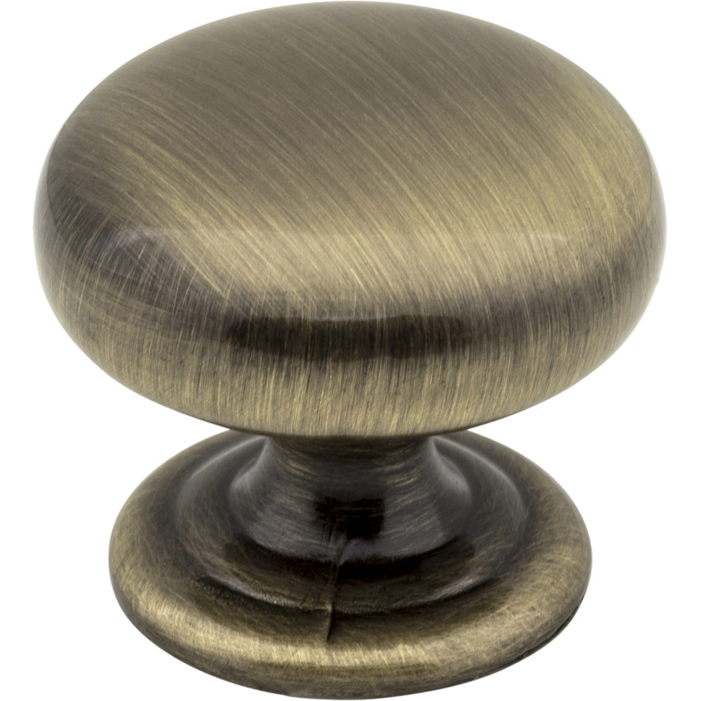 Elements by Hardware Resources 2980AB 1-1/4" Diameter Zinc Die Cast Cabinet Knob. Packaged with on