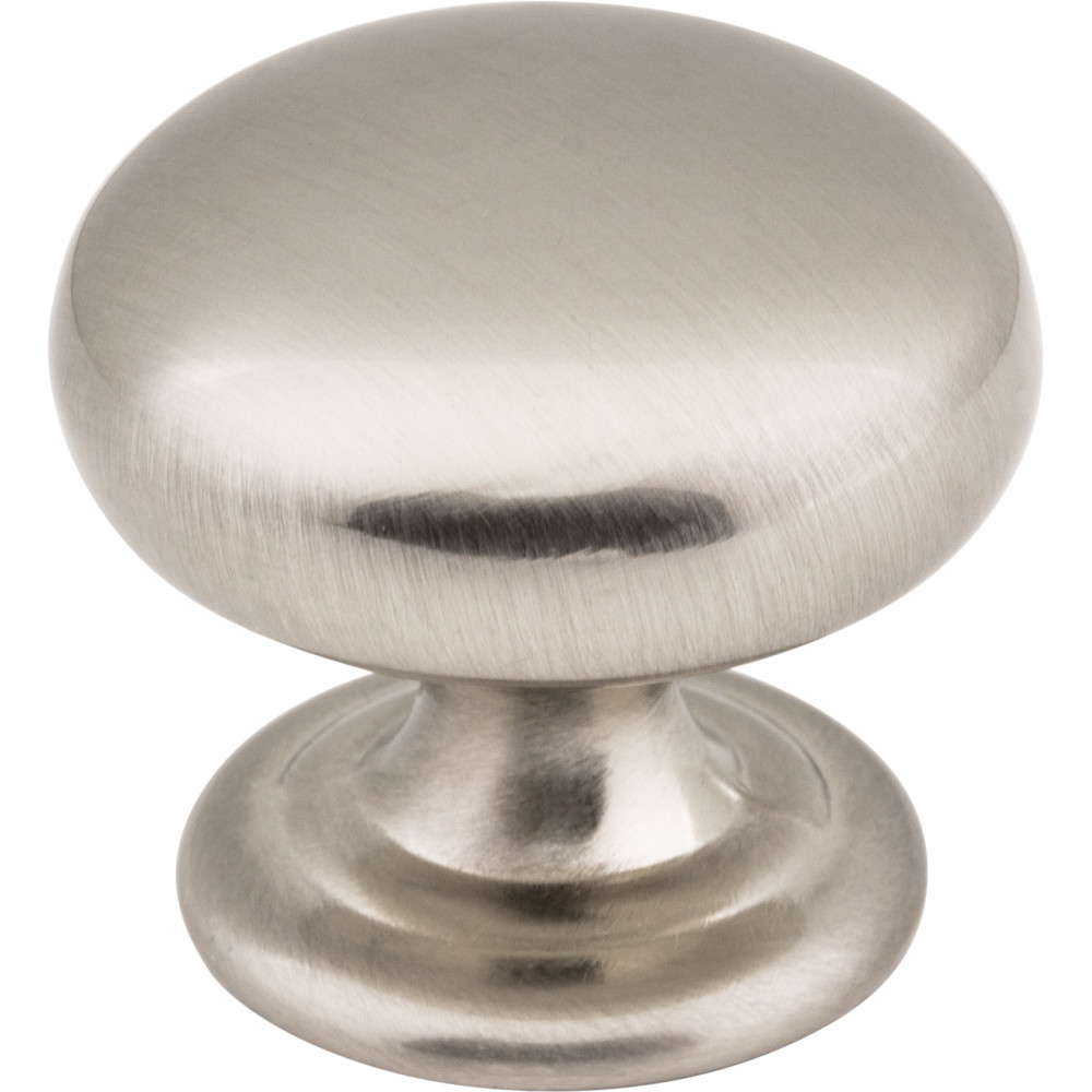 Elements by Hardware Resources 2980SN 1-1/4" Diameter Zinc Die Cast Cabinet Knob. Packaged with on