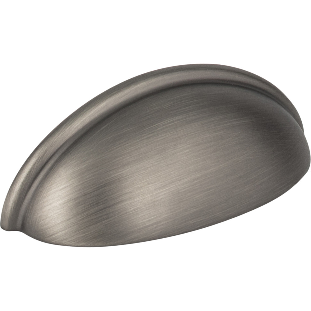 Hardware Resources 2981BNBDL Florence 3-11/16" Overall Length Small Cup Cabinet Pull Finish: Brushed Pewter.