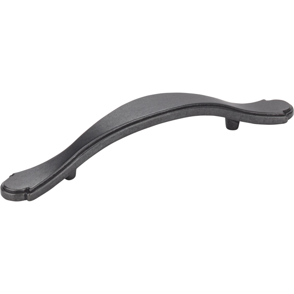 Elements by Hardware Resources 3108DACM 5-1/4" Overall Length Zinc Footed Cabinet Pull. Holes are 3"