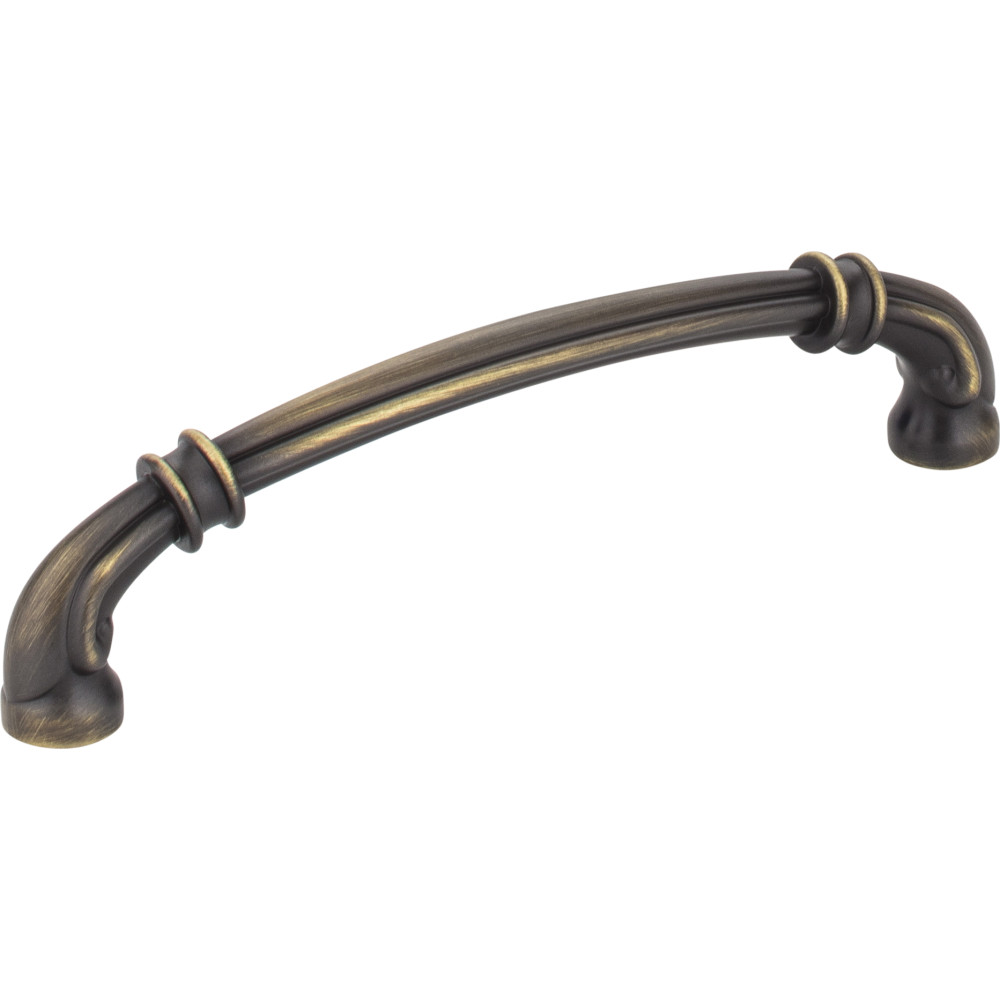 Jeffrey Alexander by Hardware Resources 317-128ABSB 5-5/8" Overall Length Zinc Die Cast Lafayette Cabinet Pull. 