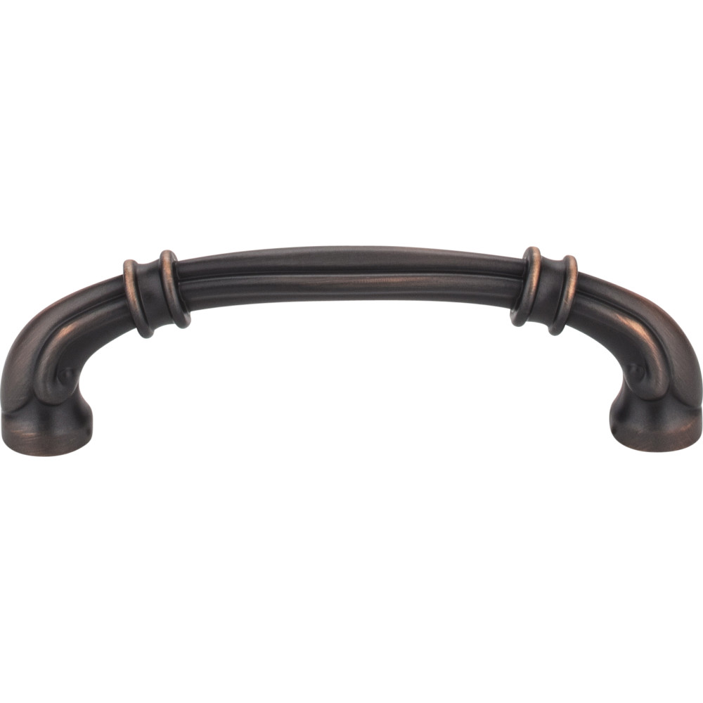Jeffrey Alexander by Hardware Resources 317-96DBAC 4-3/8" Overall Length Zinc Die Cast Lafayette Cabinet Pull. 