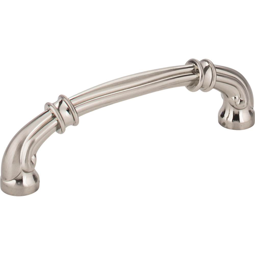 Jeffrey Alexander by Hardware Resources 317-96SN 4-3/8" Overall Length Zinc Die Cast Lafayette Cabinet Pull. 