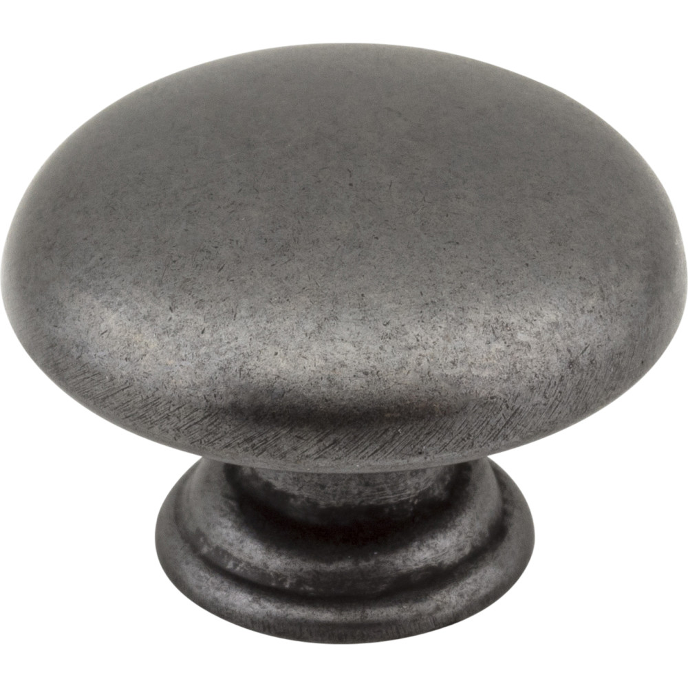 Elements by Hardware Resources 3950-DACM 1-3/16" Diameter Mushroom Cabinet Knob. Packaged with one 8/