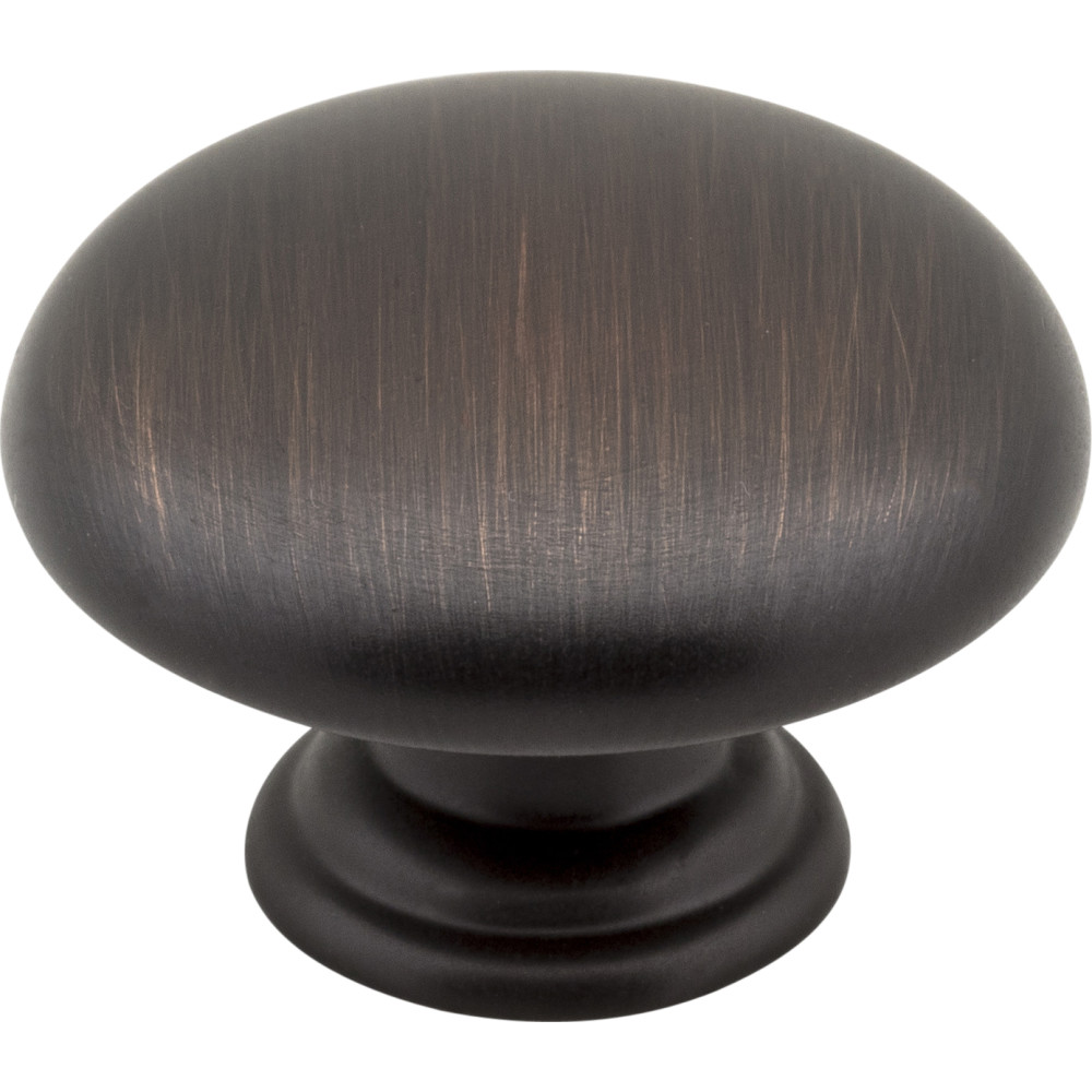 Elements by Hardware Resources 3950-DBAC 1-3/16" Diameter Mushroom Cabinet Knob. Packaged with one 8/
