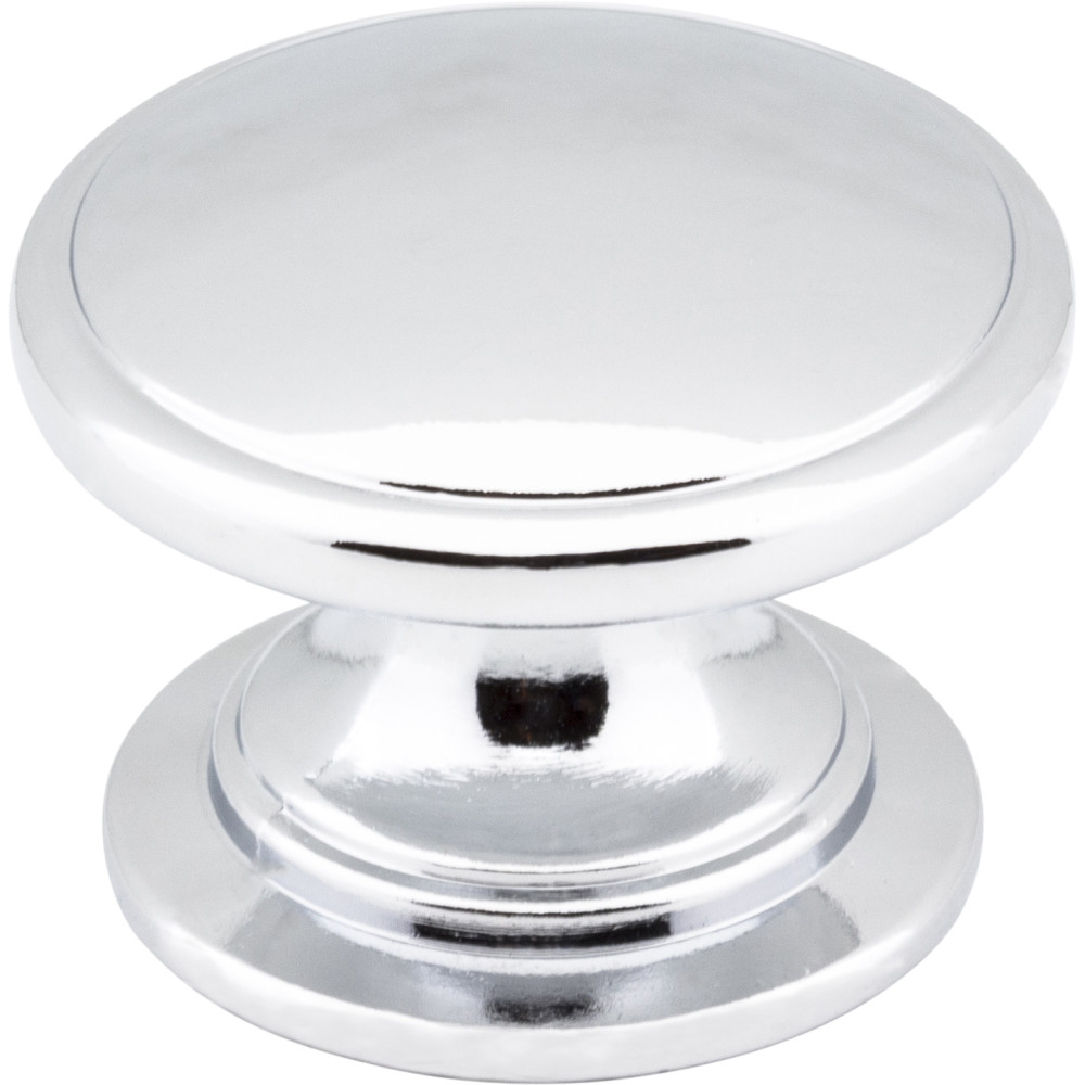 Jeffrey Alexander by Hardware Resources 3980-PC 1-1/4" Diameter Cabinet Knob. Packaged with one 8/32" x 1" s