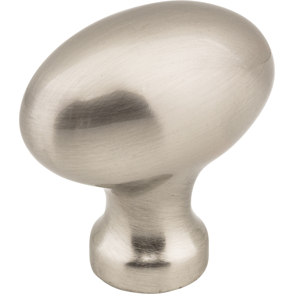 Jeffrey Alexander by Hardware Resources 3991SN 1-9/16" Overall Length Zinc Die Cast Football Cabinet Knob. 
