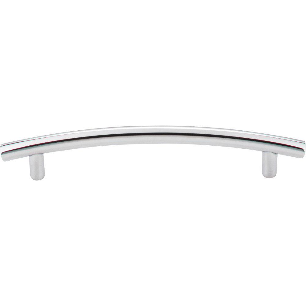 Elements by Hardware Resources 406-128PC 6-1/2" OL Decorative Cabinet Pull 128mm CC with two 8/32" x 