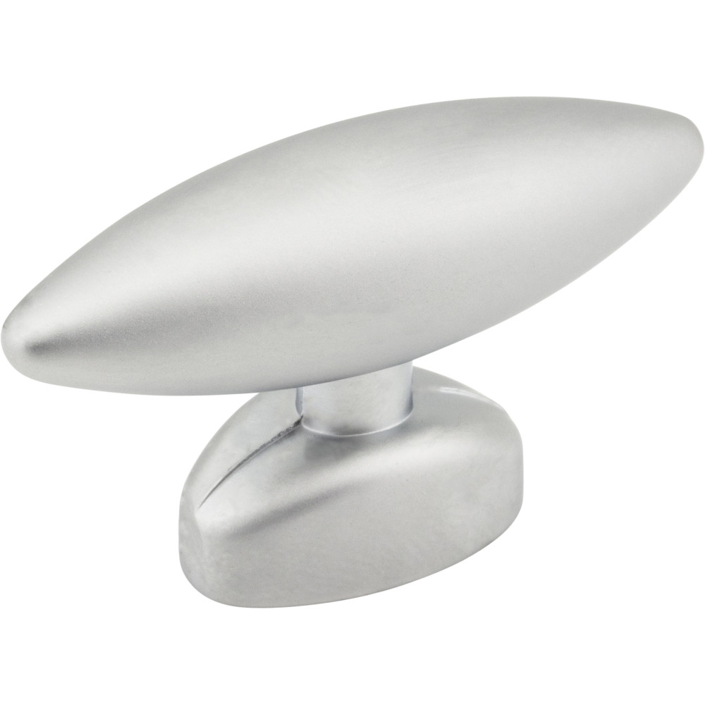 Elements by Hardware Resources 409222 1-1/2" OL Knob with One M4 Screw Finish: Matte Silver Pack: 