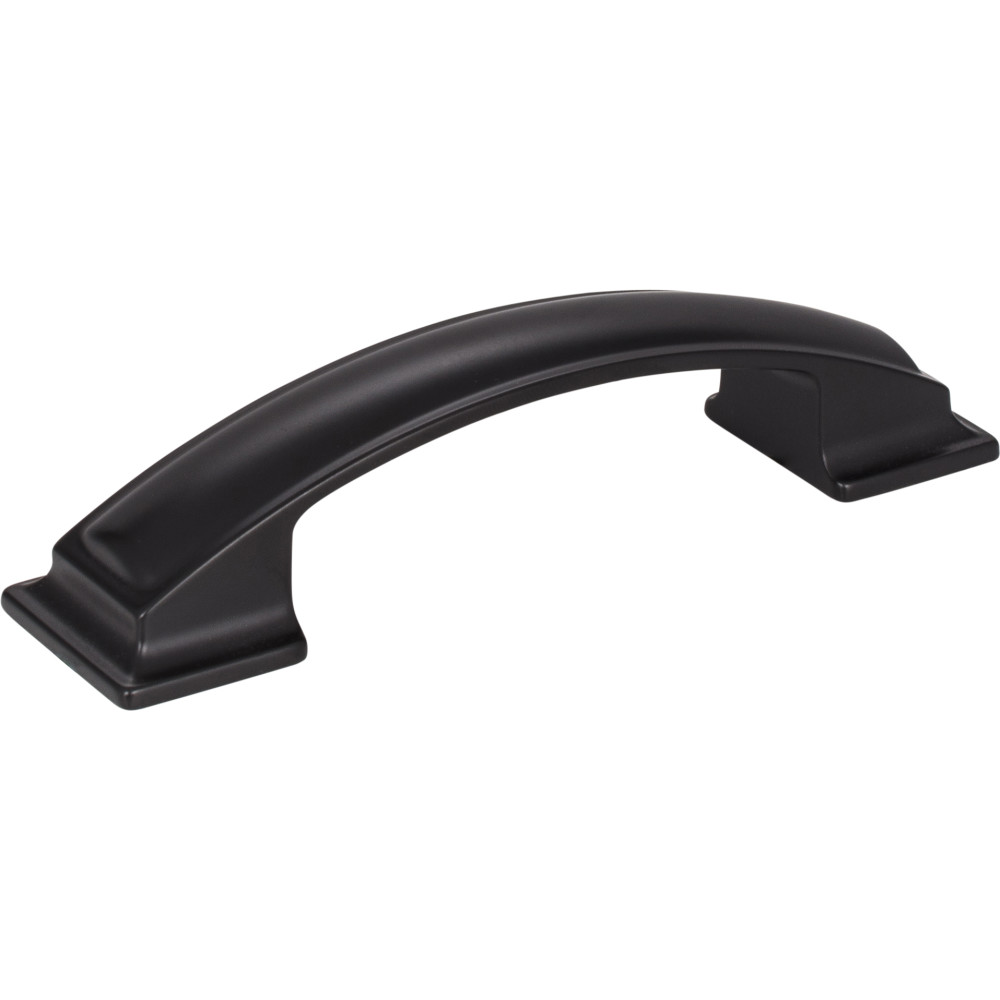 Hardware Resources 435-96MB Annadale Pillow Top Cabinet Pull in Matte Black
