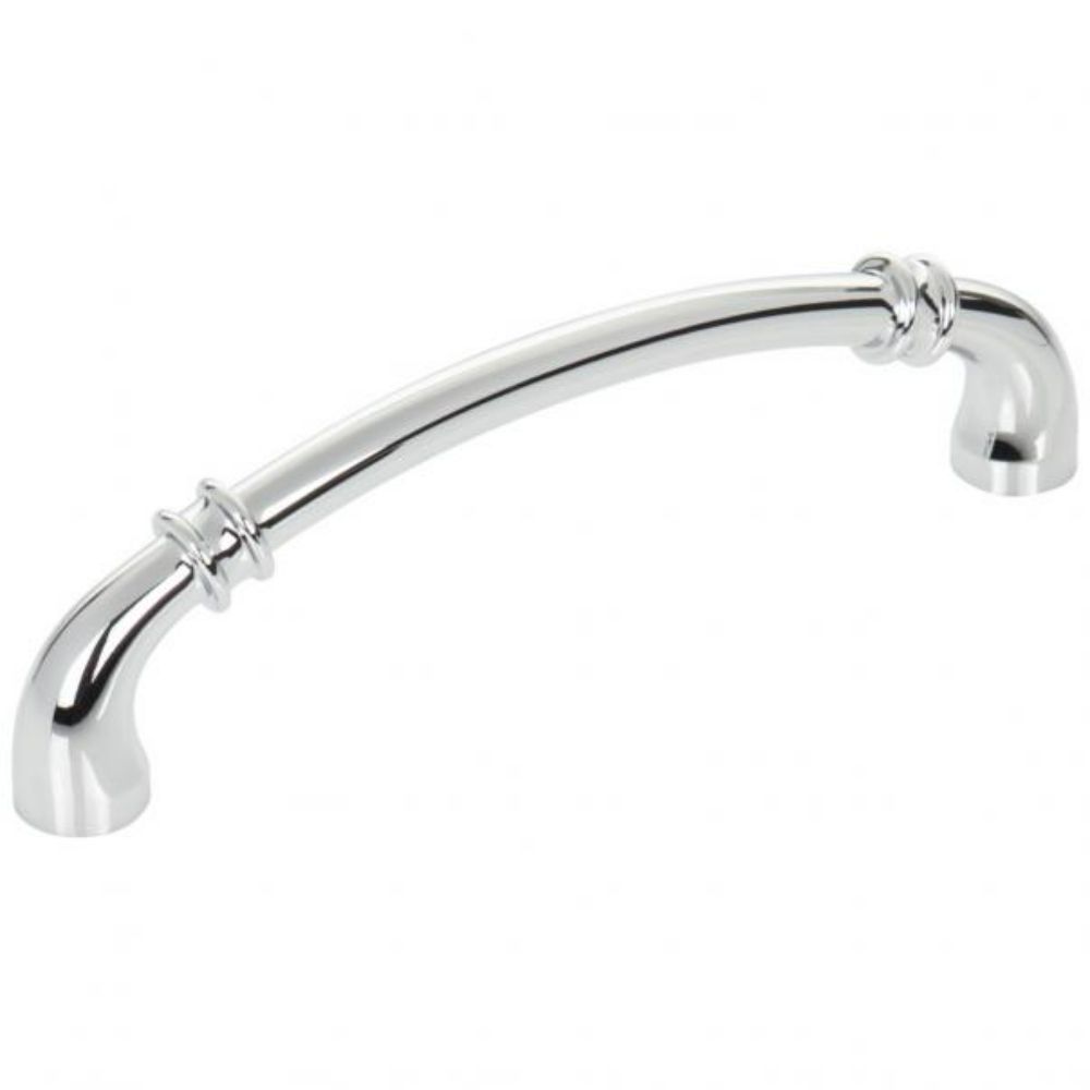 Jeffrey Alexander by Hardware Resources 445-128PC Marie 5-5/8" Overall Length Cabinet Pull in Polished Chrome