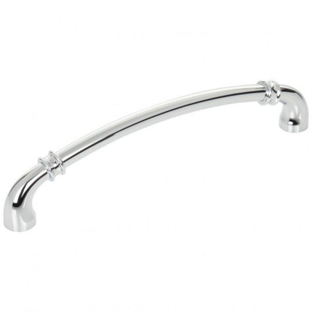 Jeffrey Alexander by Hardware Resources 445-160PC Marie 6-7/8" Overall Length Cabinet Pull in Polished Chrome