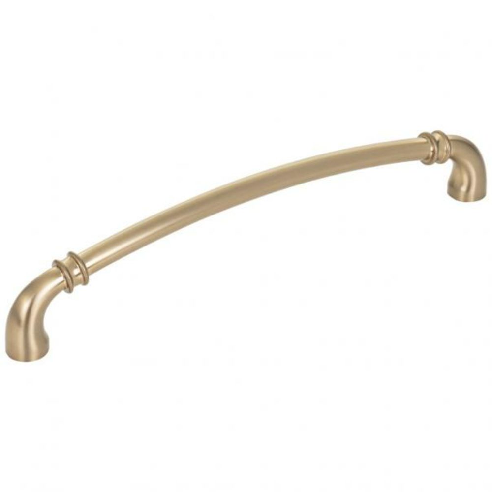Jeffrey Alexander by Hardware Resources 445-192SBZ Marie 8-3/16" Overall Length Cabinet Pull in Satin Bronze
