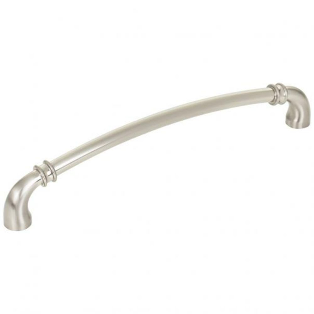 Jeffrey Alexander by Hardware Resources 445-192SN Marie 8-3/16" Overall Length Cabinet Pull in Satin Nickel