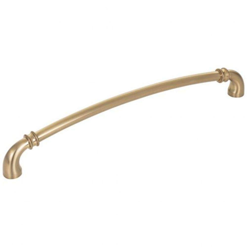 Jeffrey Alexander by Hardware Resources 445-224SBZ Marie 9-7/16" Overall Length Cabinet Pull in Satin Bronze