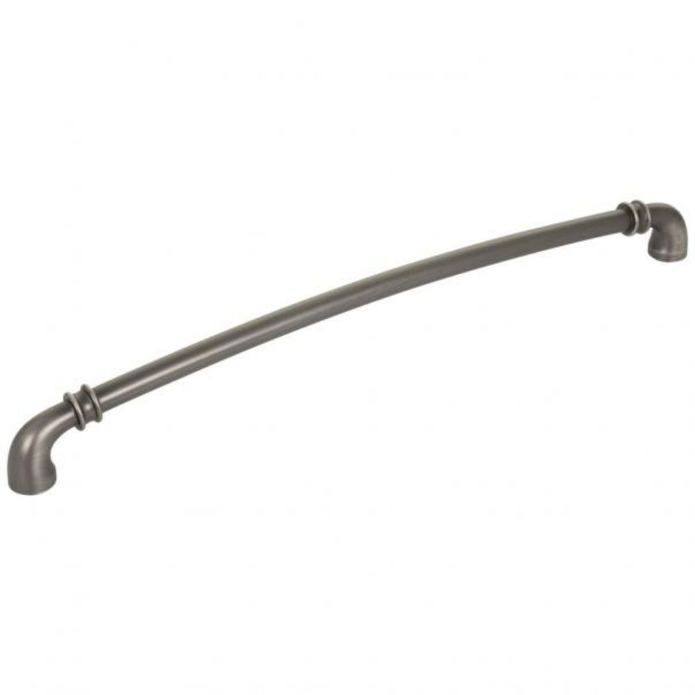 Jeffrey Alexander by Hardware Resources 445-305BNBDL Marie 12-11/16" Overall Length Cabinet Pull in Brushed Pewter