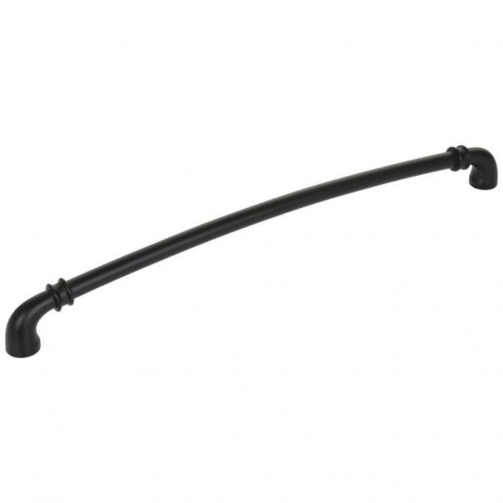 Jeffrey Alexander by Hardware Resources 445-305MB Marie 12-11/16" Overall Length Cabinet Pull in Matte Black