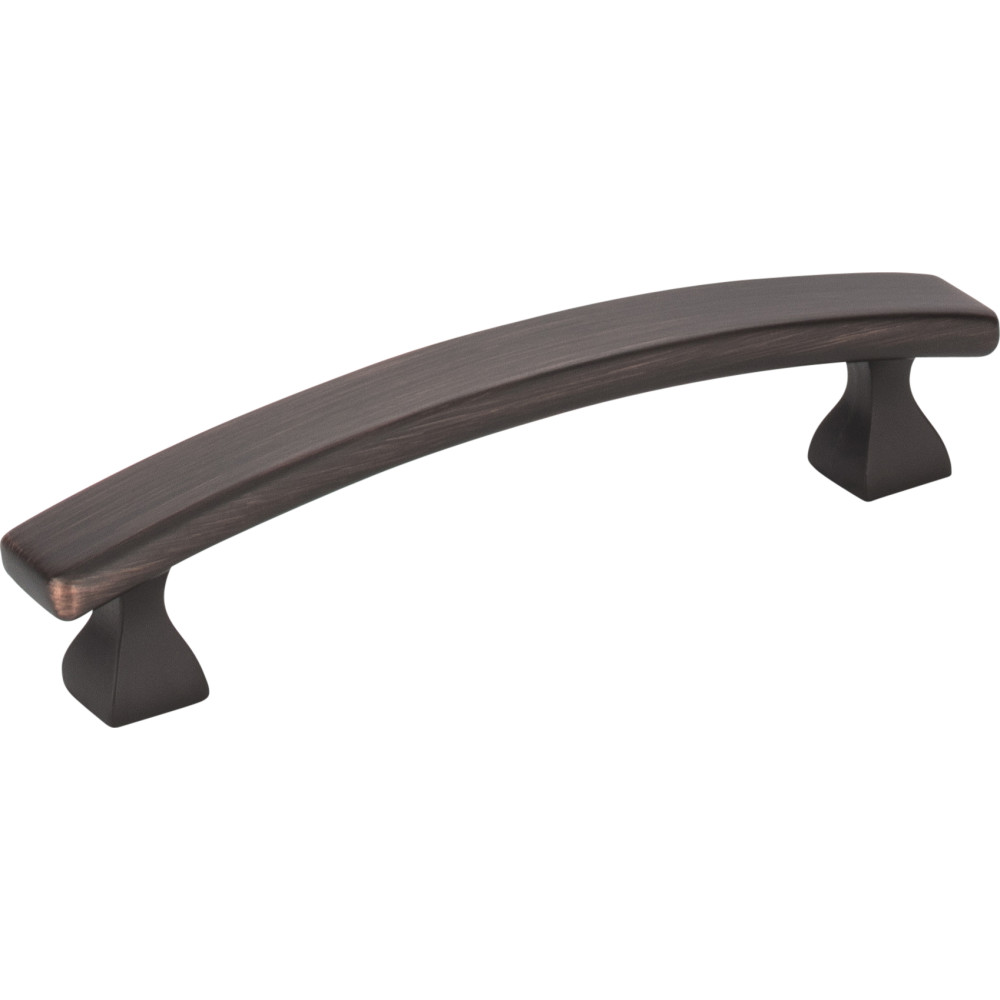 Hardware Resources 449-96DBAC 4-3/4" Overall Length Cabinet Pull in Brushed Oil Rubbed Bronze