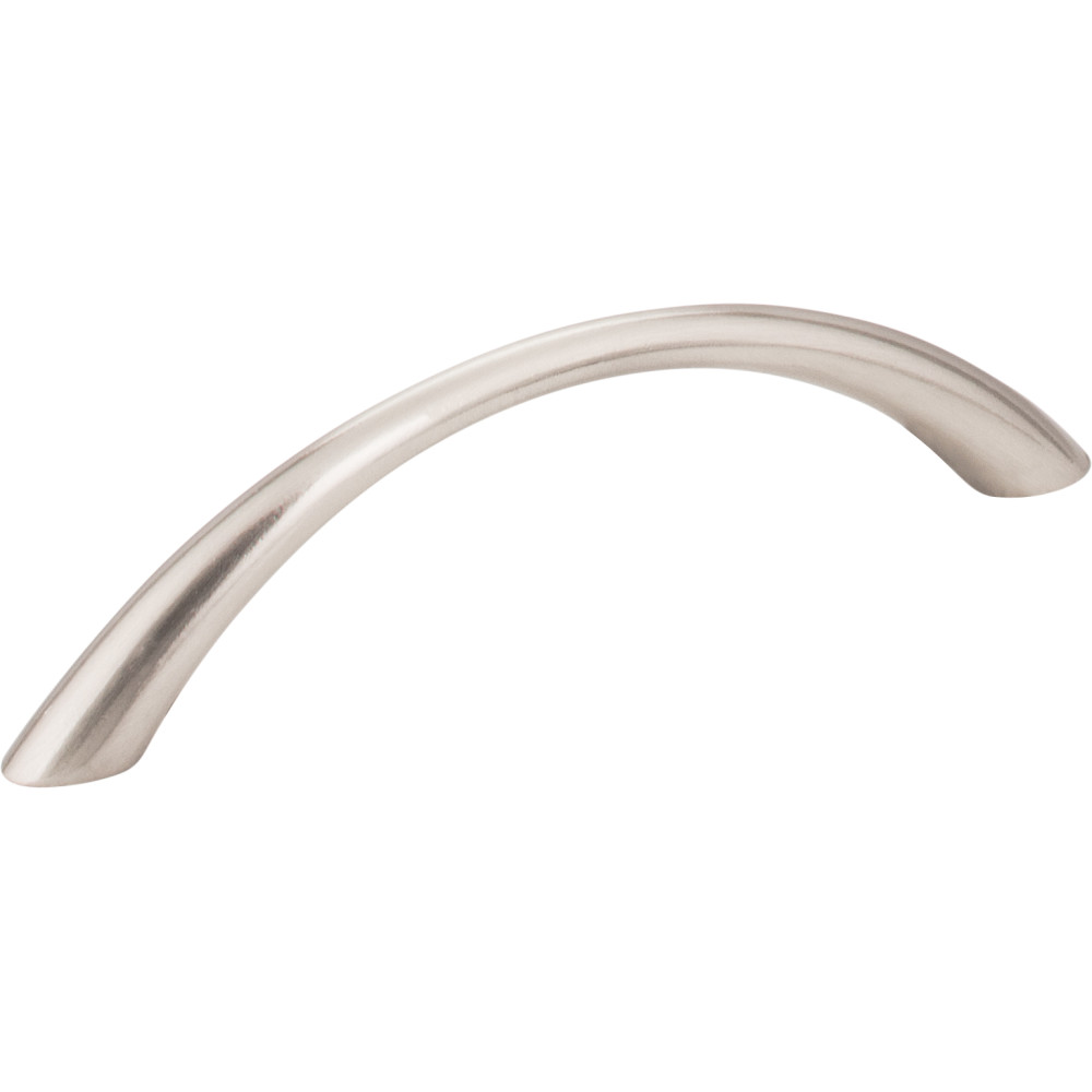 Elements by Hardware Resources 4690SN 4-1/2" OL Pull 96mm CC with 2 screws Finish: Satin Nickel Pa