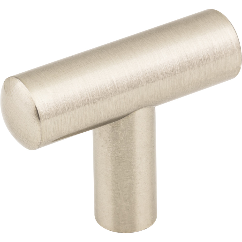 Jeffrey Alexander by Hardware Resources 48SN 48mm Overall Length "T" Cabinet Knob. Packaged without screw