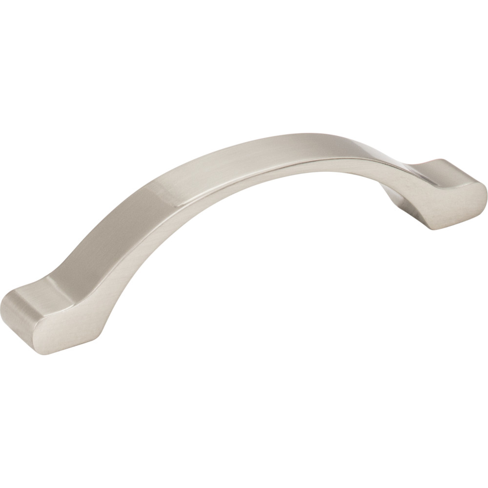 Hardware Resources 511-96SN 4-7/8" Overall Length Cabinet Pull in Satin Nickel