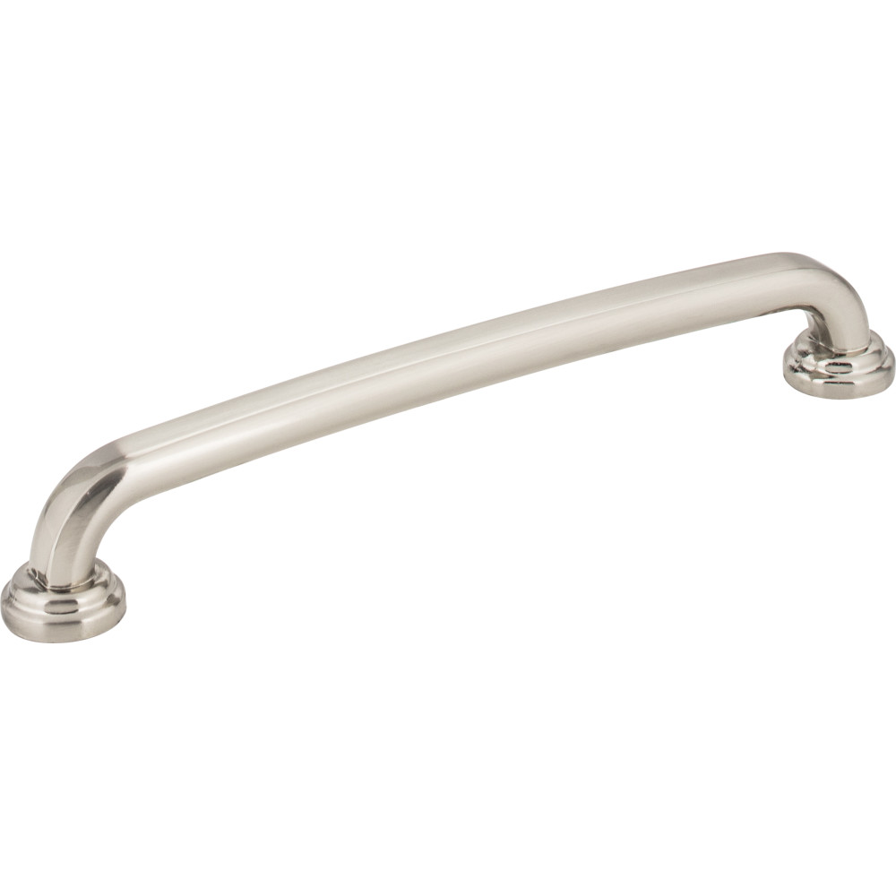 Jeffrey Alexander by Hardware Resources 527-160SN 7-1/8" Overall Length Gavel Cabinet Pull (Drawer Handle). H 