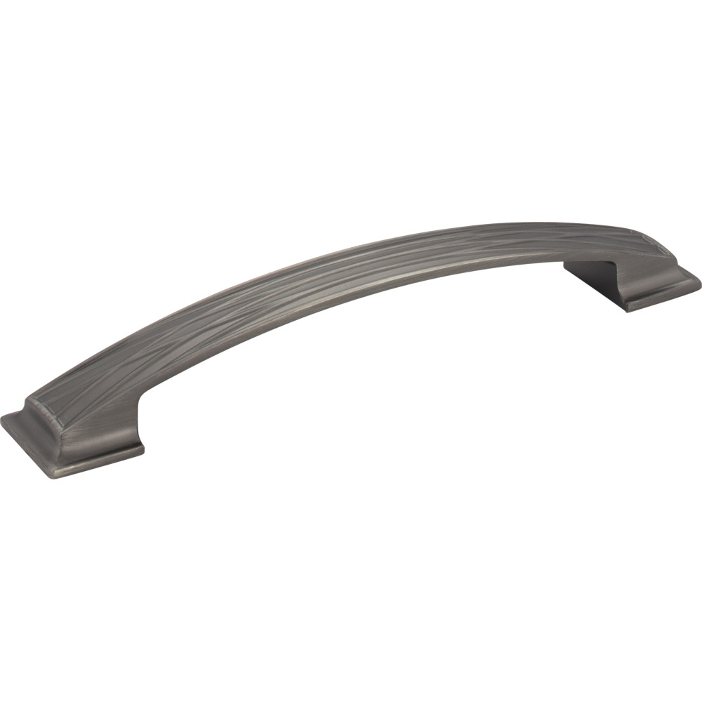 Jeffrey Alexander by Hardware Resources 535-160BNBDL 7-5/8" Overall Length Lined Cabinet Pull.  Holes are 160mm  