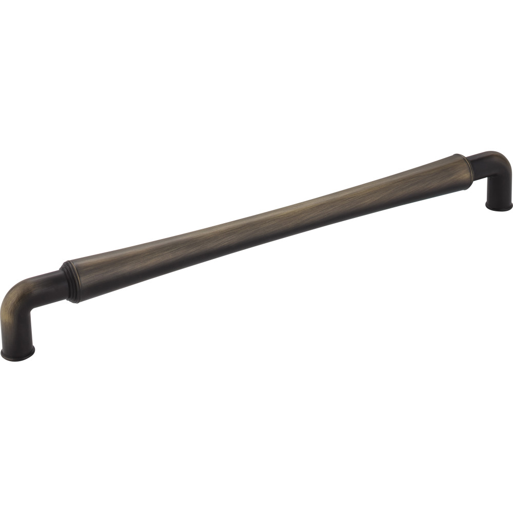 Jeffrey Alexander by Hardware Resources 537-12ABSB 12-11/16" Overall Length Gavel Appliance Pull. Holes are    