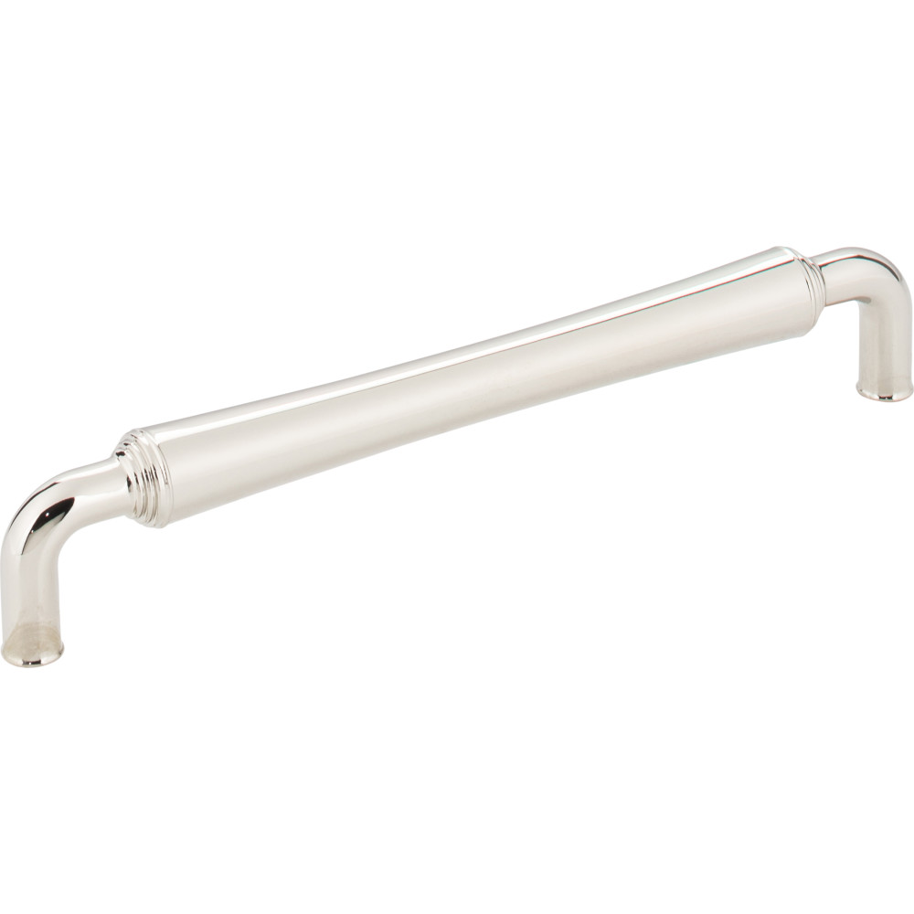 Jeffrey Alexander by Hardware Resources 537-160NI 6-9/16" Overall Length Gavel Cabinet Pull. Holes are 160mm c