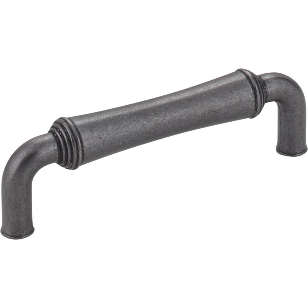 Jeffrey Alexander by Hardware Resources 537DACM 4-3/16" Overall Length Gavel Cabinet Pull. Holes are 96mm ce