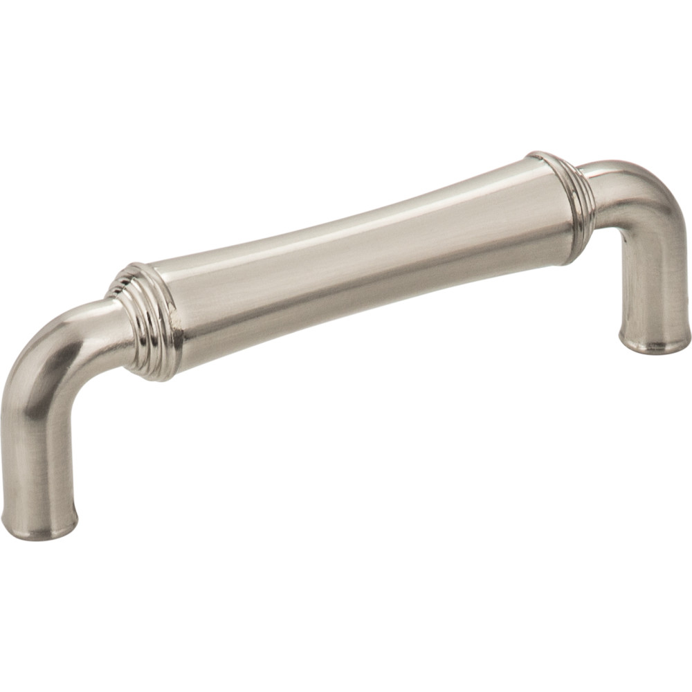 Jeffrey Alexander by Hardware Resources 537SN 4-3/16" Overall Length Gavel Cabinet Pull. Holes are 96mm ce