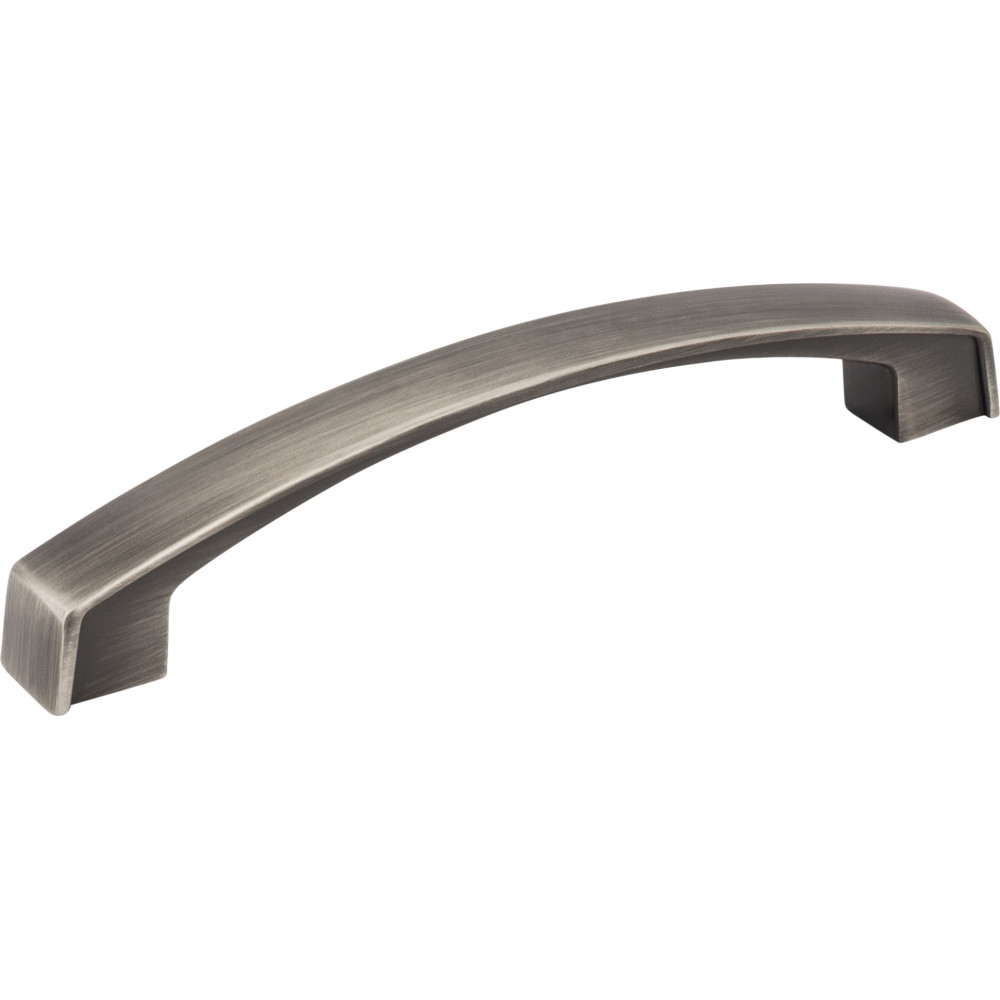 Jeffrey Alexander by Hardware Resources 549-128BNBDL 5-1/2" Overall Length Cabinet Pull. Holes are 128mm center-t