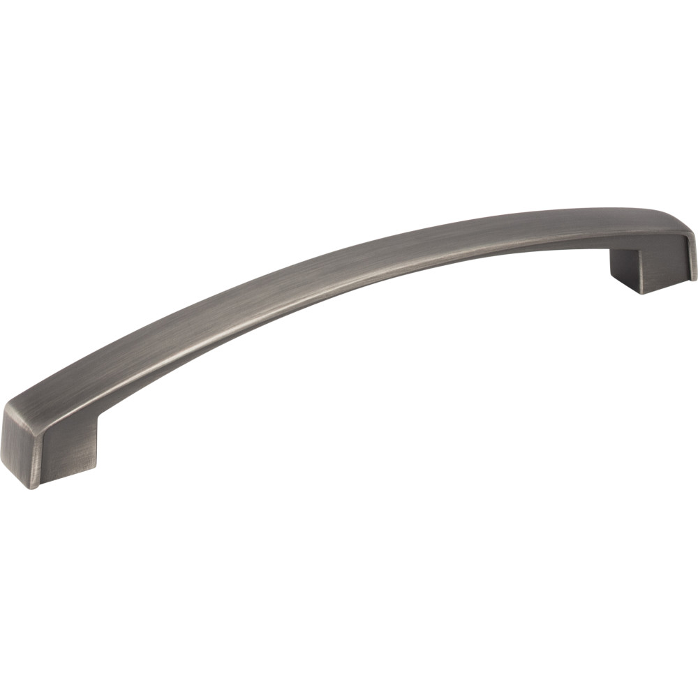 Jeffrey Alexander by Hardware Resources 549-160BNBDL 6-3/4" Overall Length Cabinet Pull. Holes are 160mm center-t