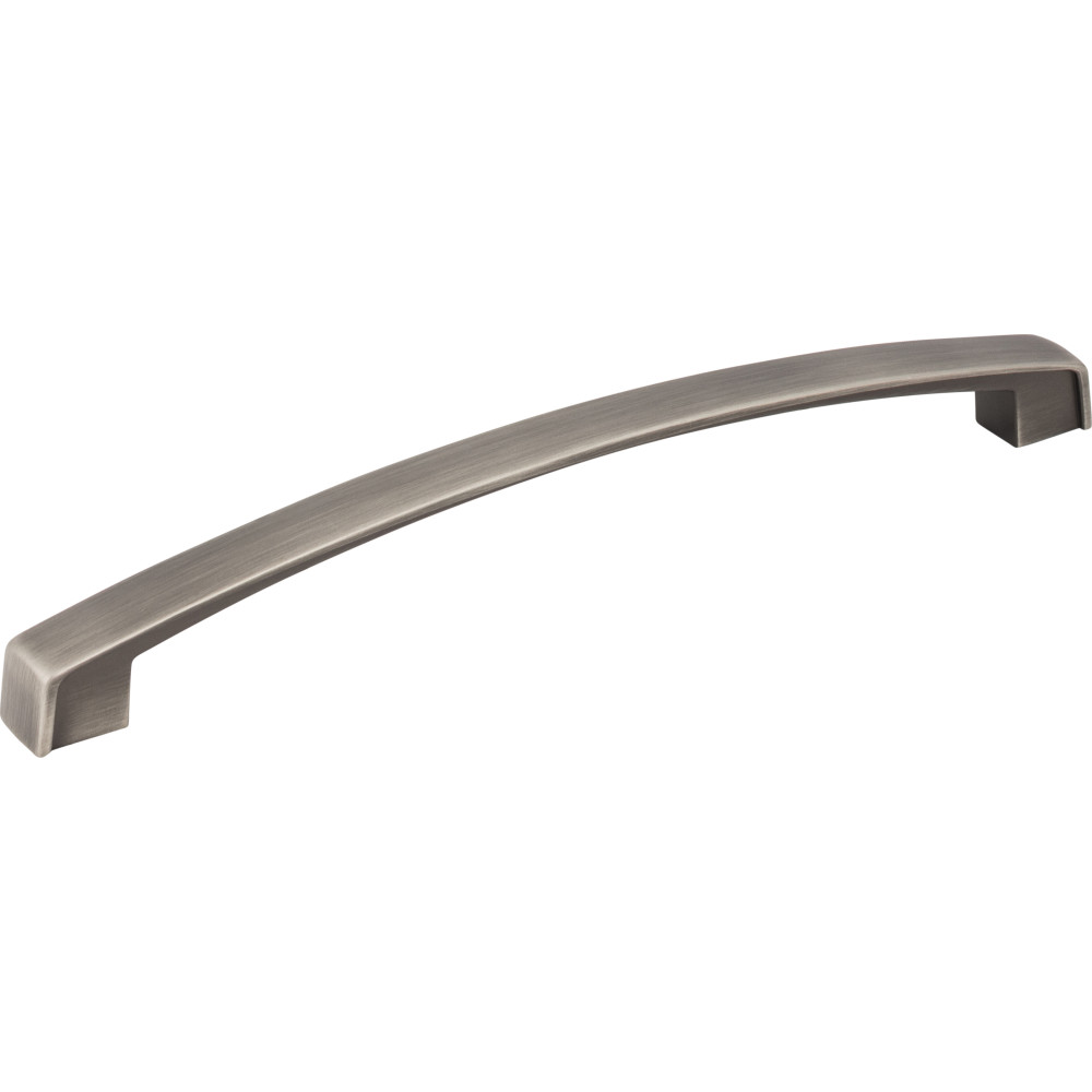 Jeffrey Alexander by Hardware Resources 549-192BNBDL 8" Overall Length Cabinet Pull. Holes are 192mm center-to-ce