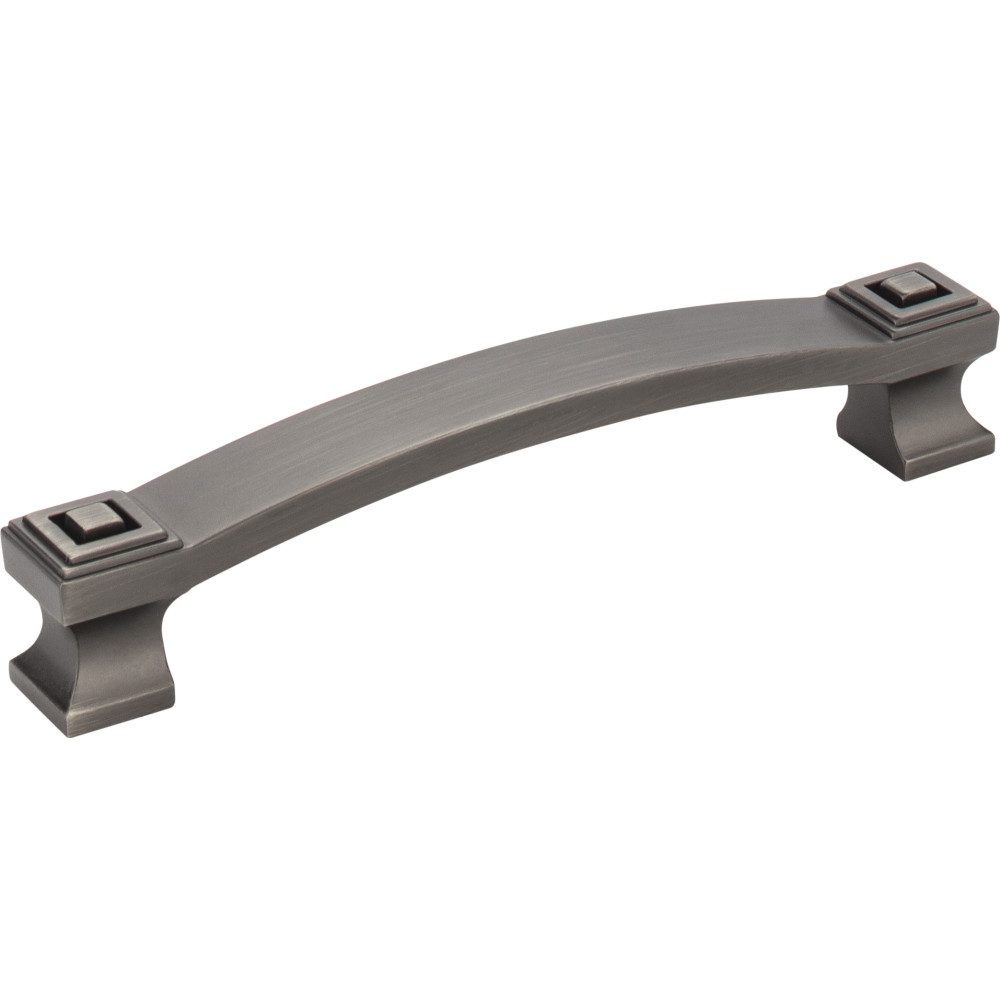 Jeffrey Alexander by Hardware Resources 585-128BNBDL 5-13/16" Overall Length Zinc Die Cast Square Cabinet Pull.  