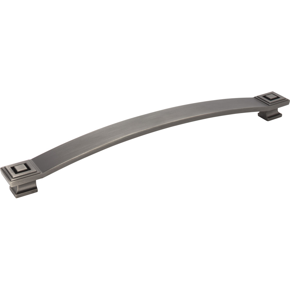 Jeffrey Alexander by Hardware Resources 585-12BNBDL 13-1/4" Overall Length Zinc Die Cast Square Appliance Pull. 